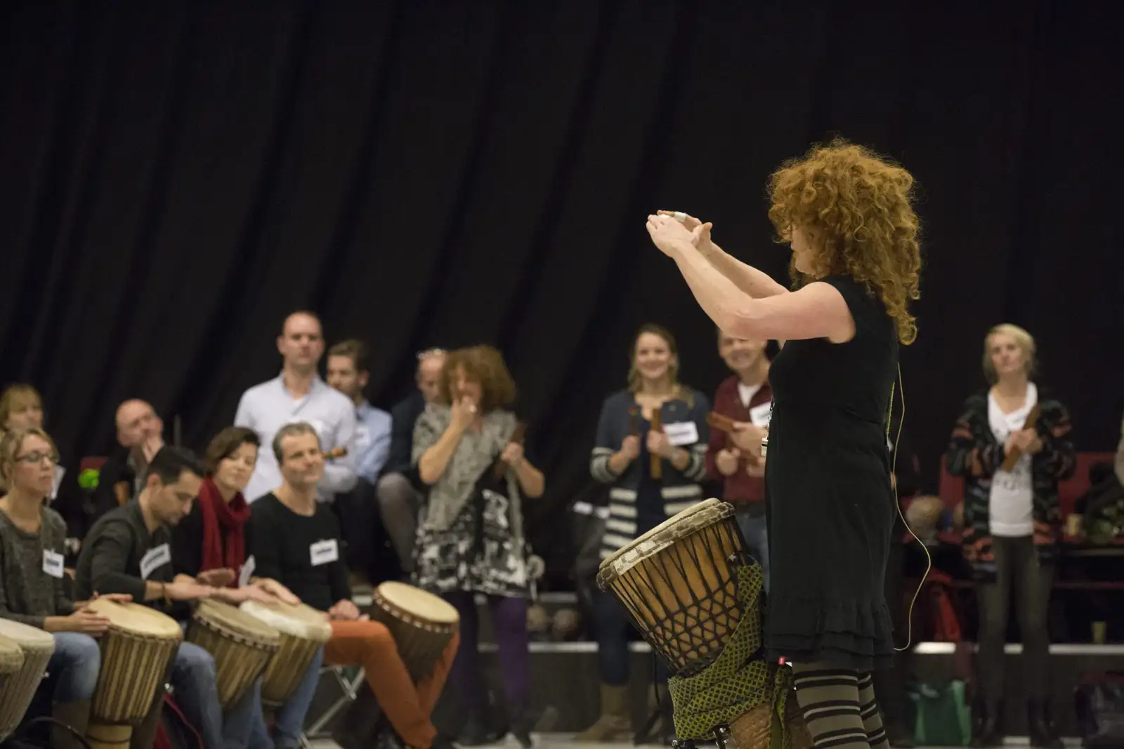 Djembé workshop als teambuilding voor een bedrijf
